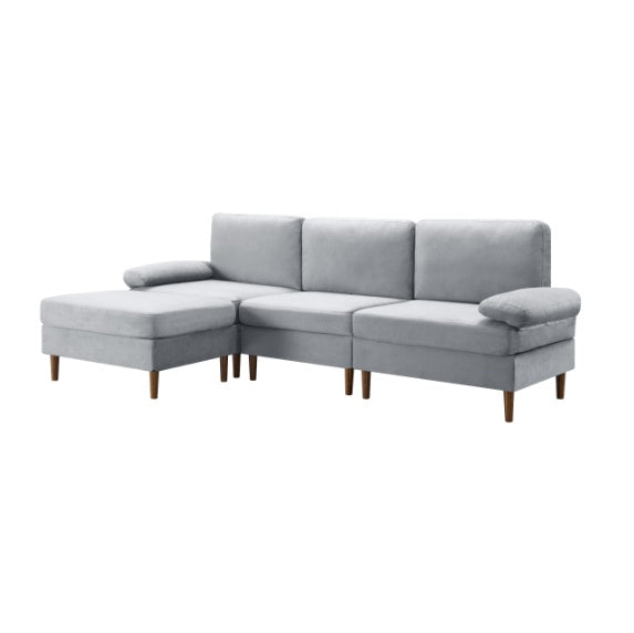 Gray Modern Modular Sectional Sofa