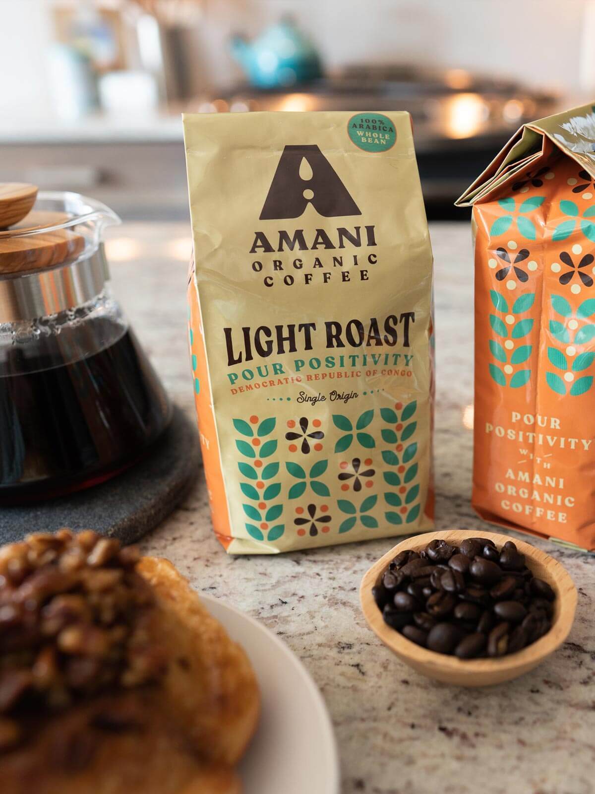 Amani Light Roast Single Origin Organic Coffee