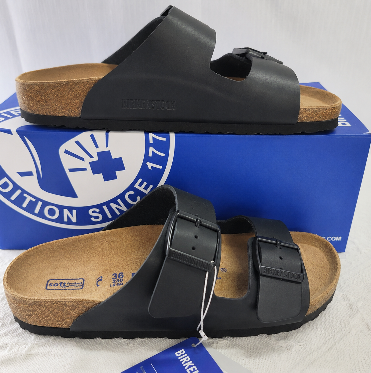 Birkenstock Arizona Soft Footbed Cork Sandals - Unisex