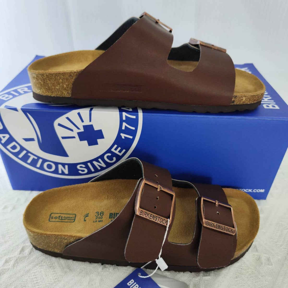 Birkenstock Arizona Soft Footbed Cork Sandals - Unisex