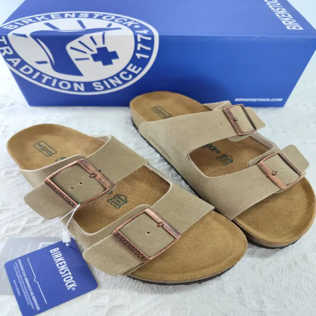 Birkenstock Arizona Soft Footbed Cork Sandals - Unisex