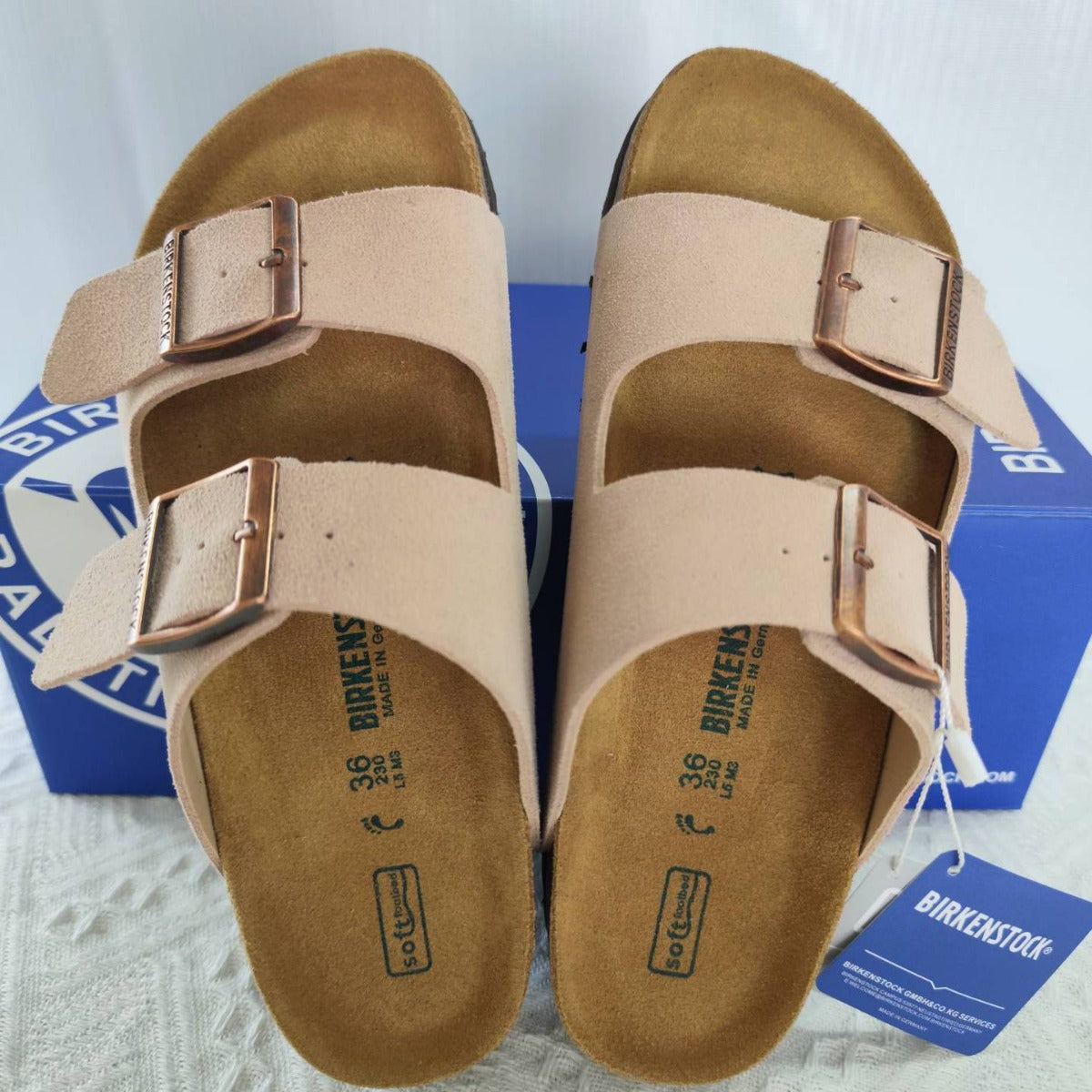 Birkenstock Arizona Soft Footbed Cork Sandals - Unisex