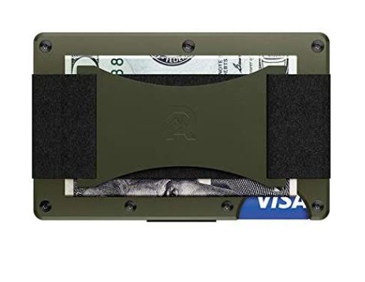 Ridge Metal Aluminum Card Holder Wallet – Slim RFID Blocking Minimalist Wallet